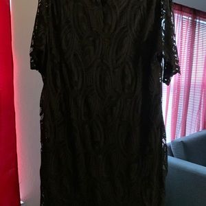 Black dress 4x lace